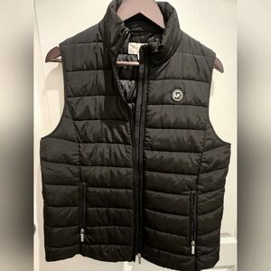 Michael Kors Black Puffer Vest